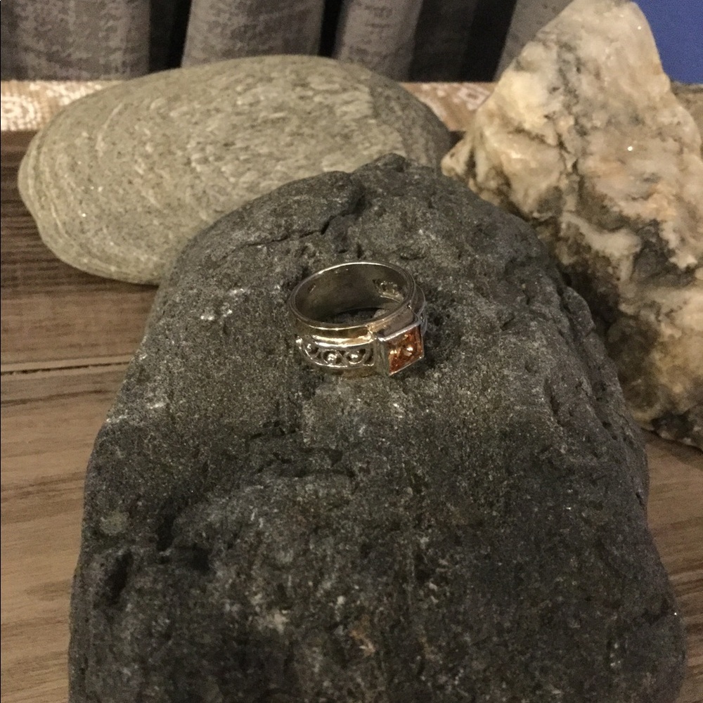 Morganite Sterling Ring - image 5